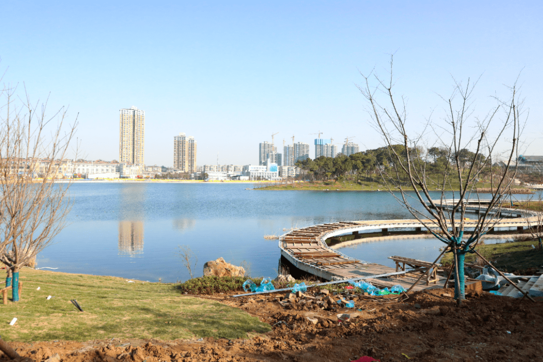 大廠桃湖公園最新進展來了!預計今年春天對市民開放!