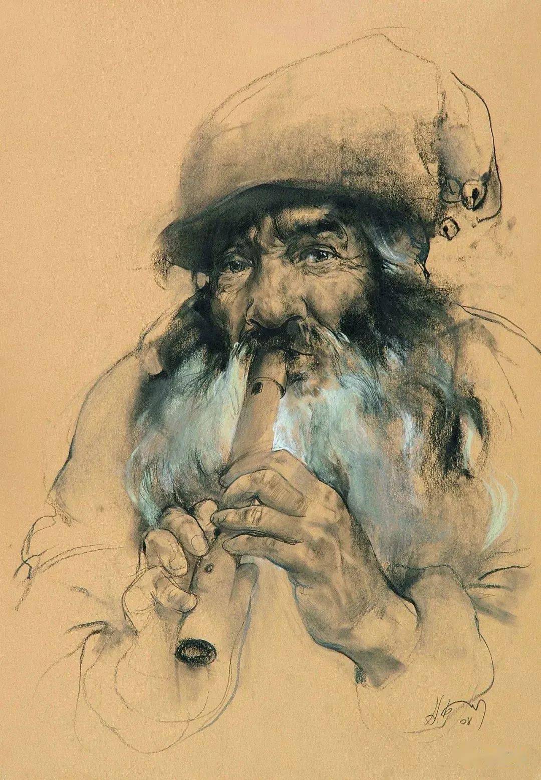 写生啦松弛有度笔笔见形布洛欣作品