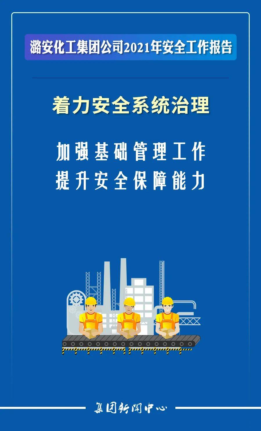 海报潞安化工集团公司2021年安全工作报告