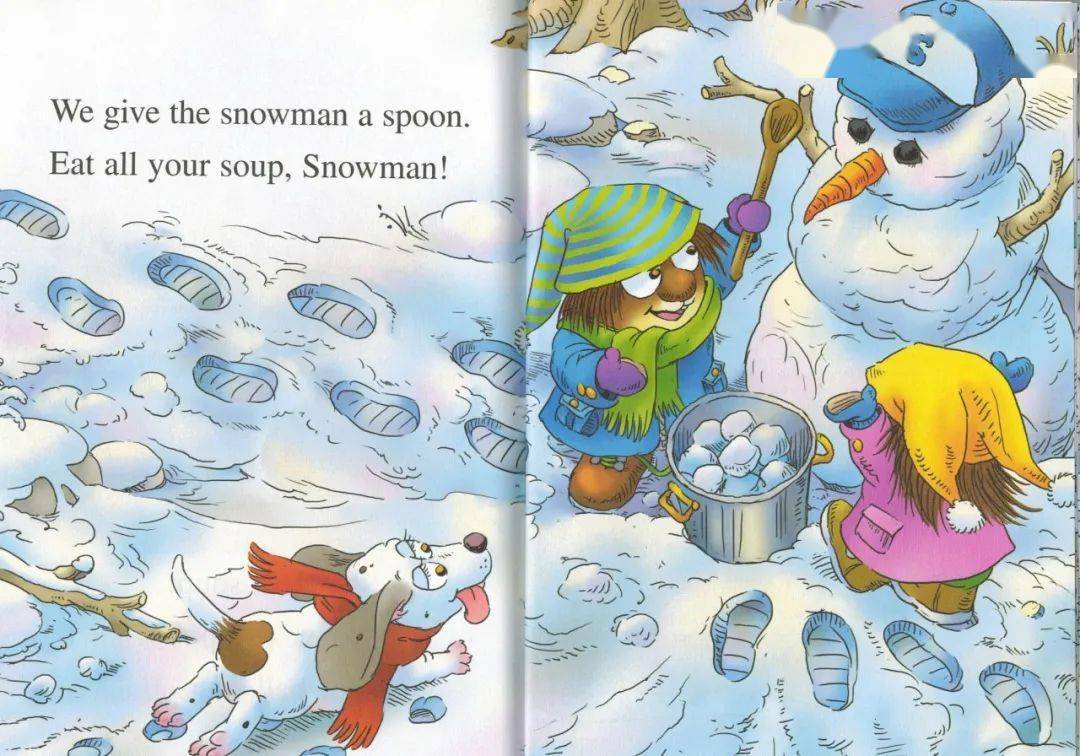 小小朗读者58岁绘本阅读snowballsoup