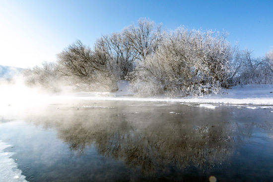 请接收额尔古纳的冰雪邀请函