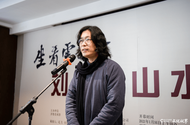 坐看云起时 | 刘明杰山水画展在济南开幕