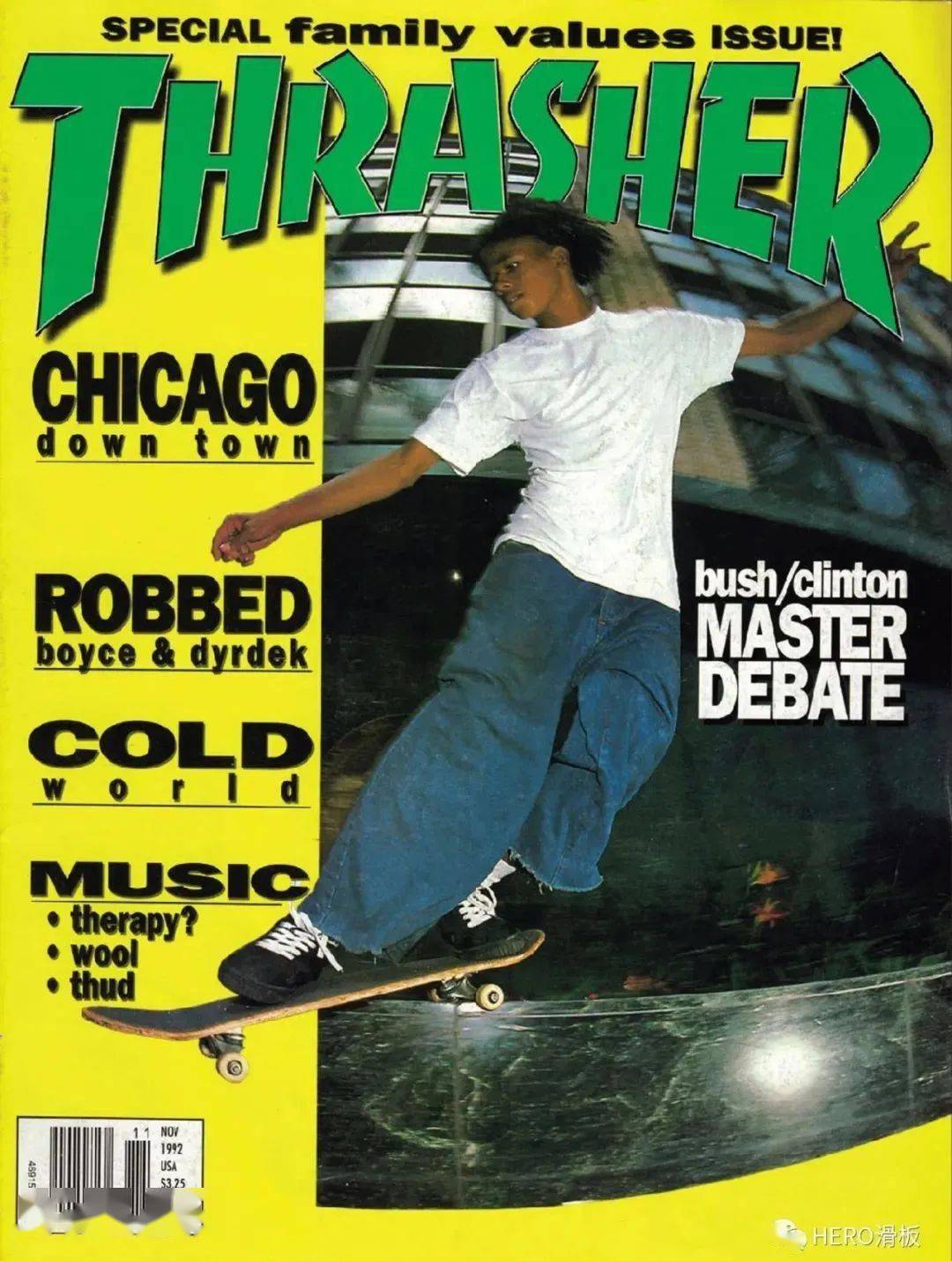经过多年的深耕,thrasher 杂志早在滑手心中奠定起「滑板圣经」的地位