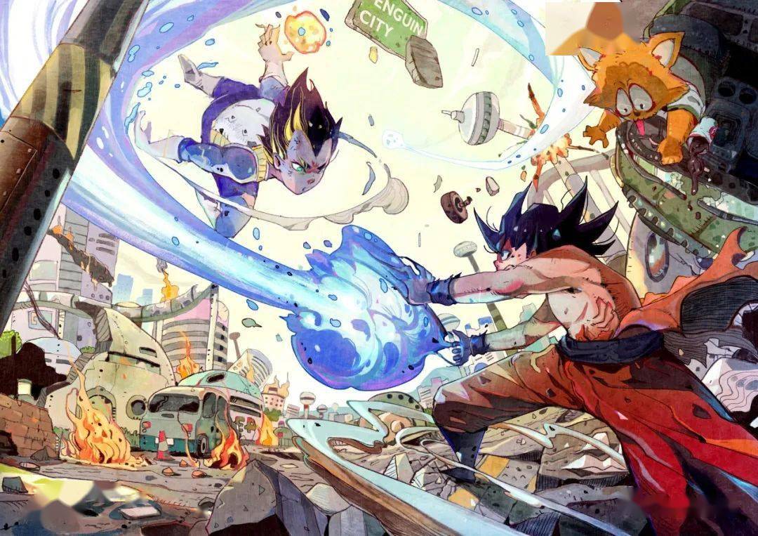 高人胆大为所欲为的泰风插画大透视就要这么玩