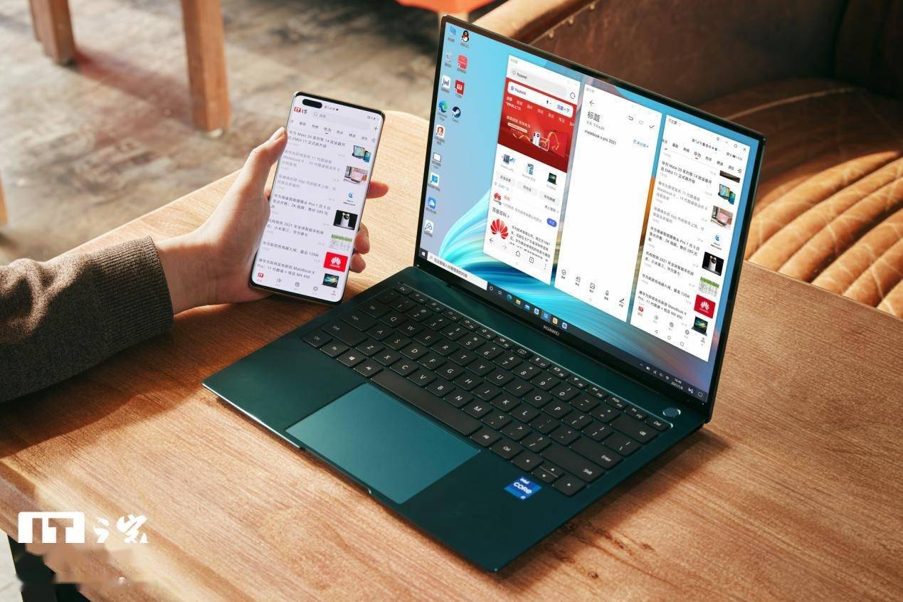 开箱】华为 matebook x pro 2021 款图赏:还是熟悉的智慧体验_笔记本