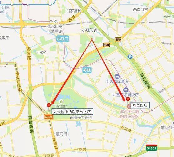 北京大兴天宫院地图图片