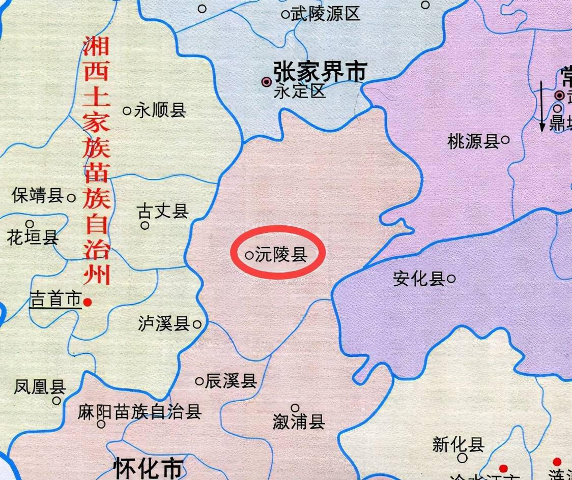 沅陵县七甲坪镇地图图片
