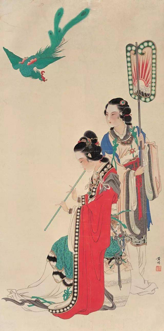 国画大师黄均工笔人物画作品欣赏(100幅)