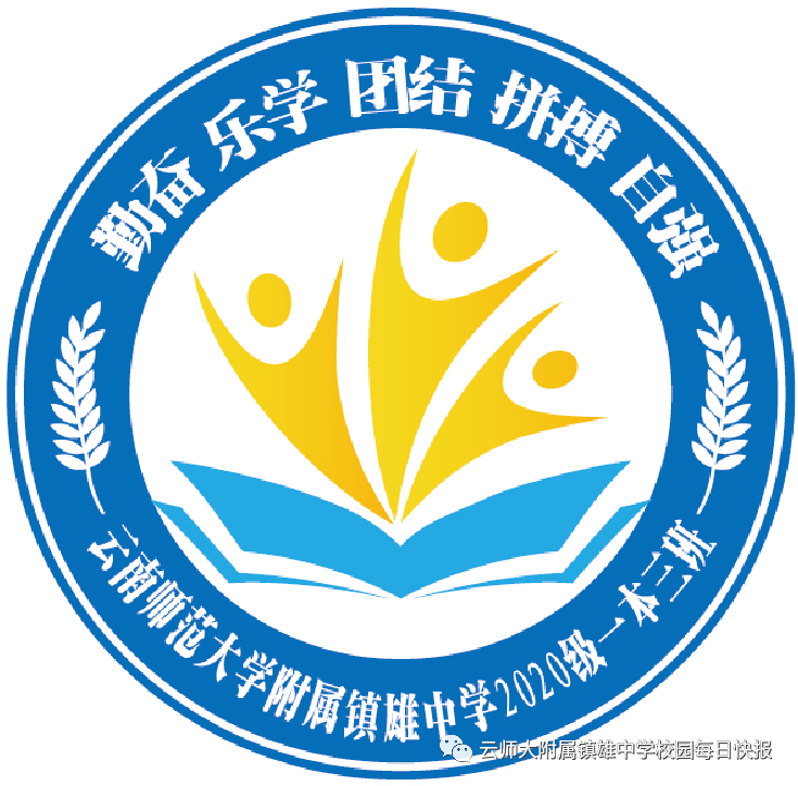 云南师范大学附属镇雄中学高一年级班徽,班旗设计大赛作品展示