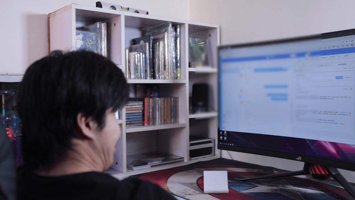 "我喜欢这份不用嘴说话的工作"脑瘫小伙上淘宝做客服