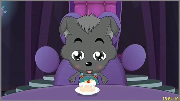 小灰灰给灰太狼和红太狼做蛋糕吃,结果他们却开始哭了