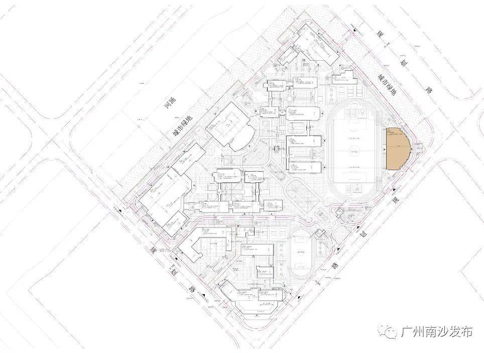 附设南沙外语学校项目18#体育馆工程在官网上对南沙2020njy-8地块日前