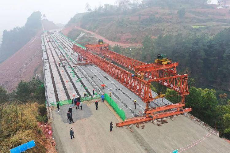 南北大道二期预计上半年完工通车,两路到邻水1小时就能飚拢!