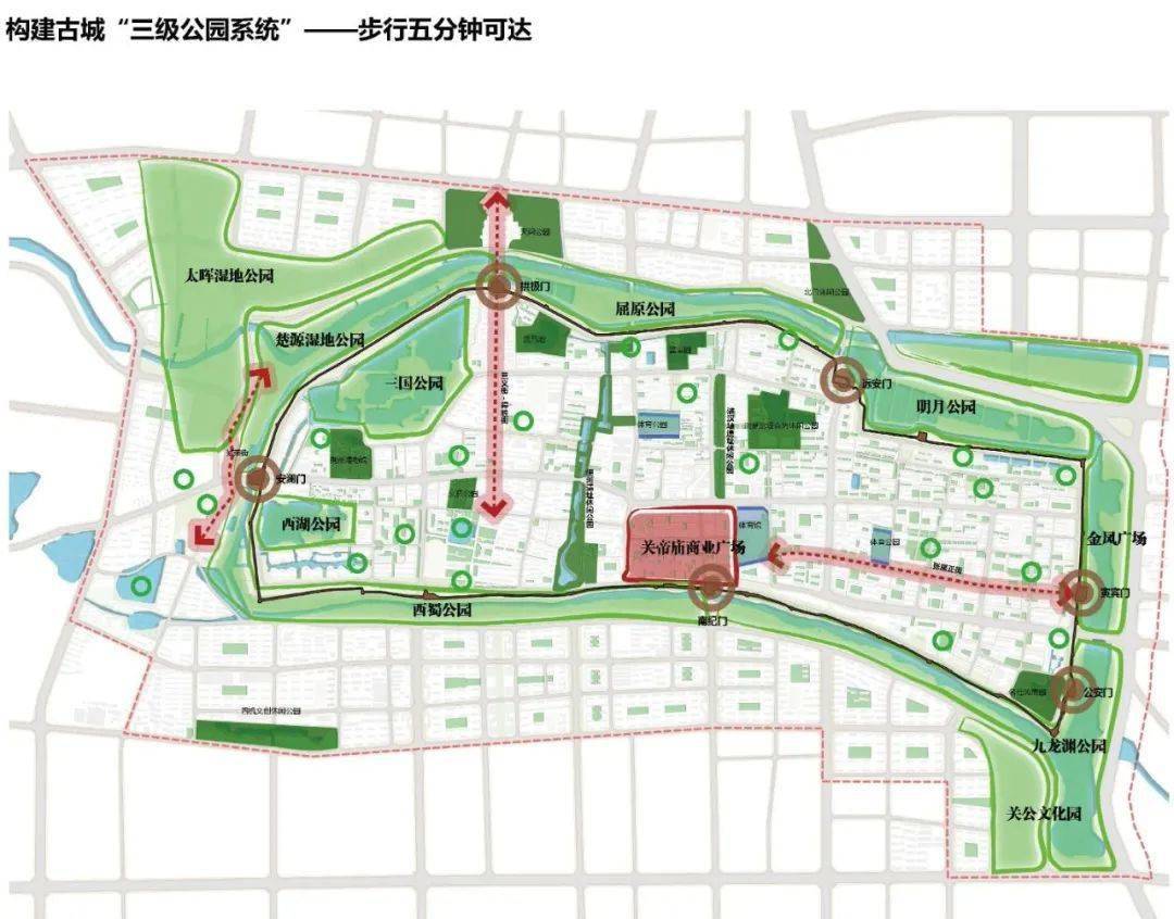 荆州古城内最新规划图片