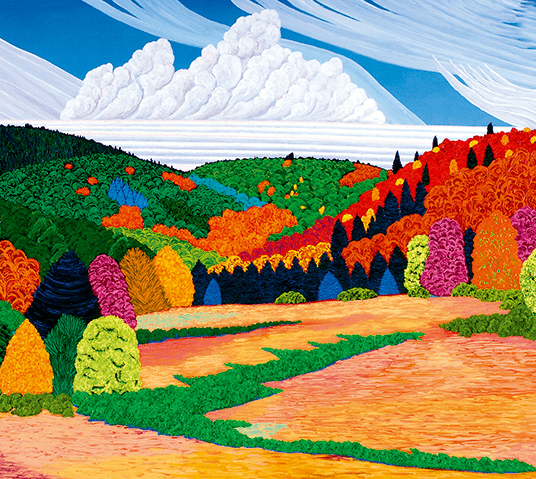 如诗如画的自然色彩