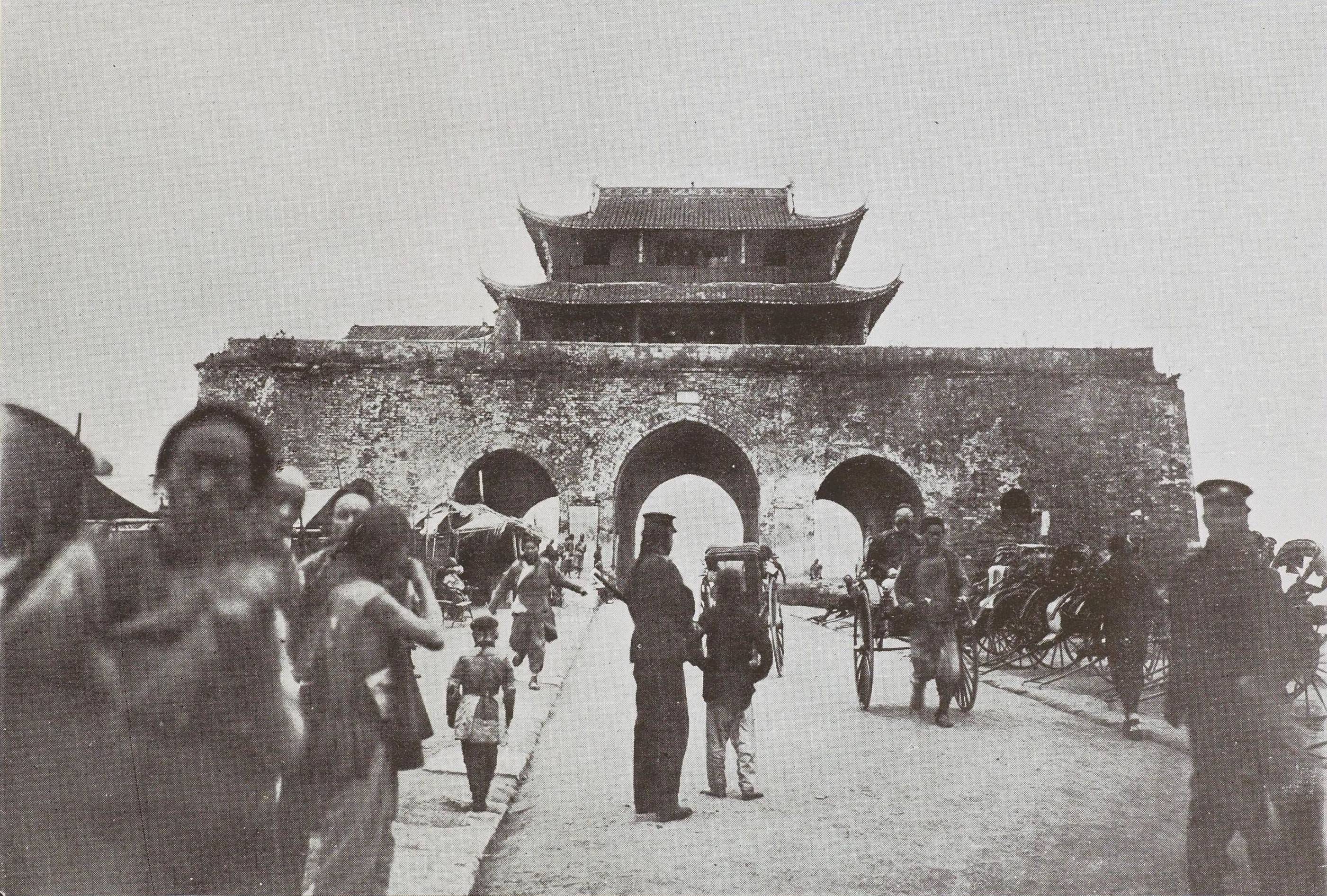 南京城墙老照片图片