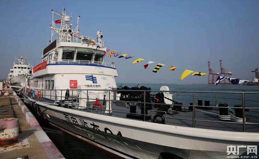 海南|国内首艘自主建造500千伏海底电缆运维船交付使用