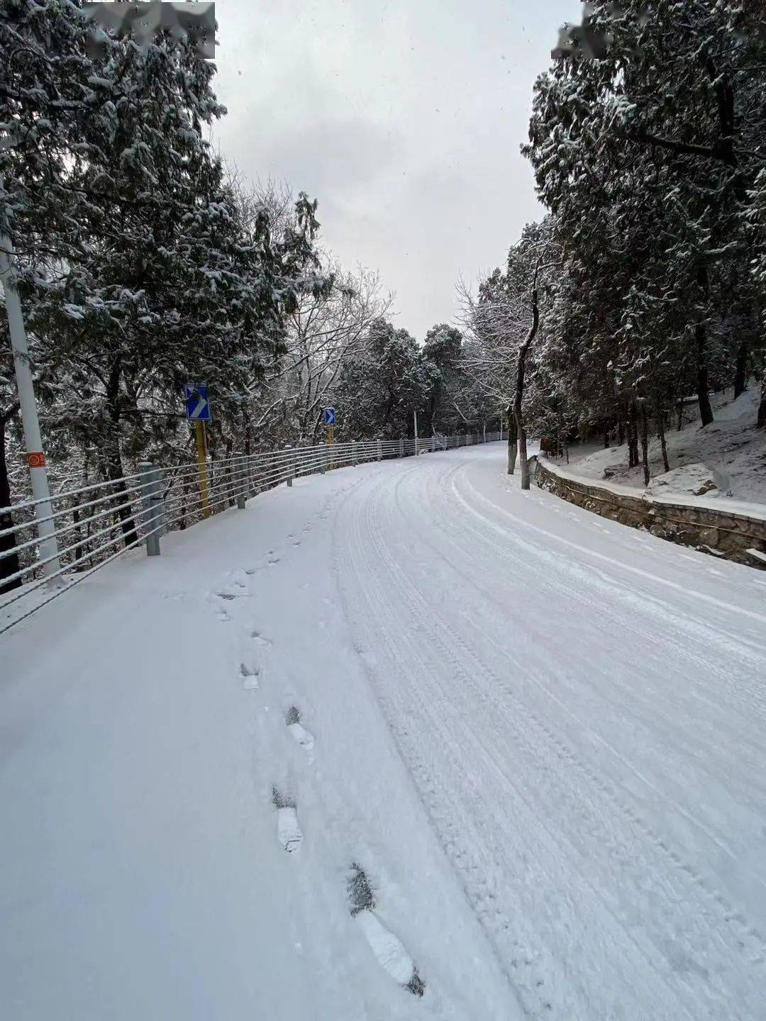 2021年第一场雪带您看门头沟绝美山河