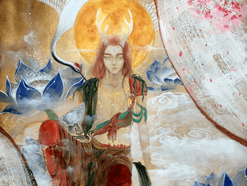 锦瑟什么成语_成语故事简笔画