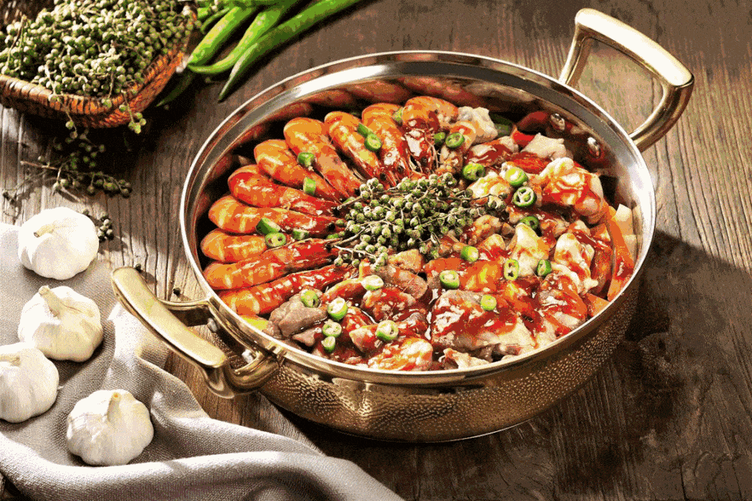 128元疯抢258元黄记煌三汁焖锅28折打卡牛牛章水煎肉