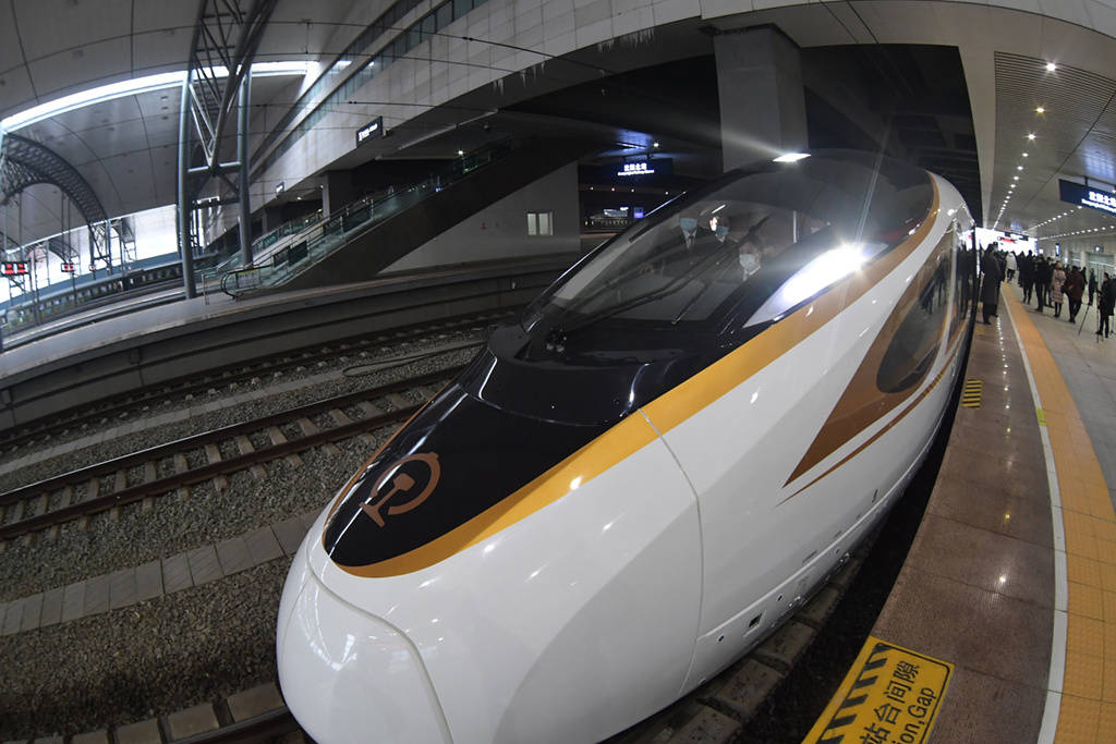 据悉,京沈高铁开通后沈阳至北京仅需2小时44分钟李浩摄(人民视觉网)