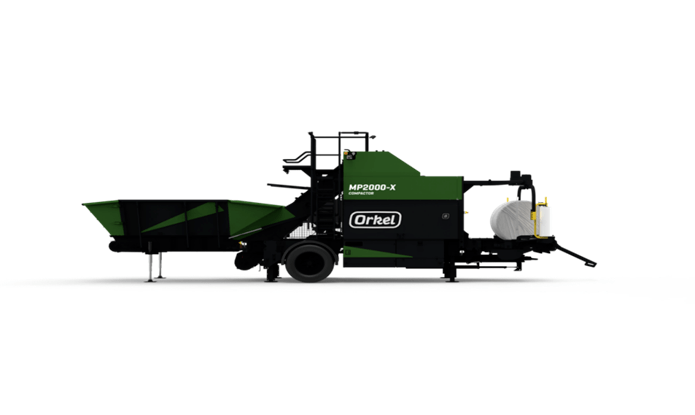 给挪威本地生产农业拖车,向欧洲,中国等国家出口大型固定裹包缠膜设备