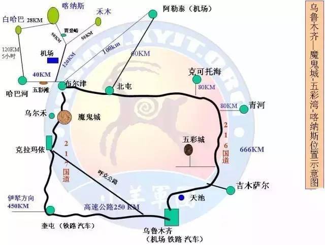 地图丝绸之路示意图新疆旅游线路图新疆旅游地图简图新疆旅游全景图