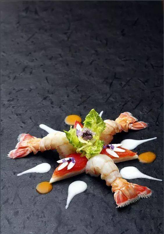 〈虾摆盘 〉零点欣赏 .