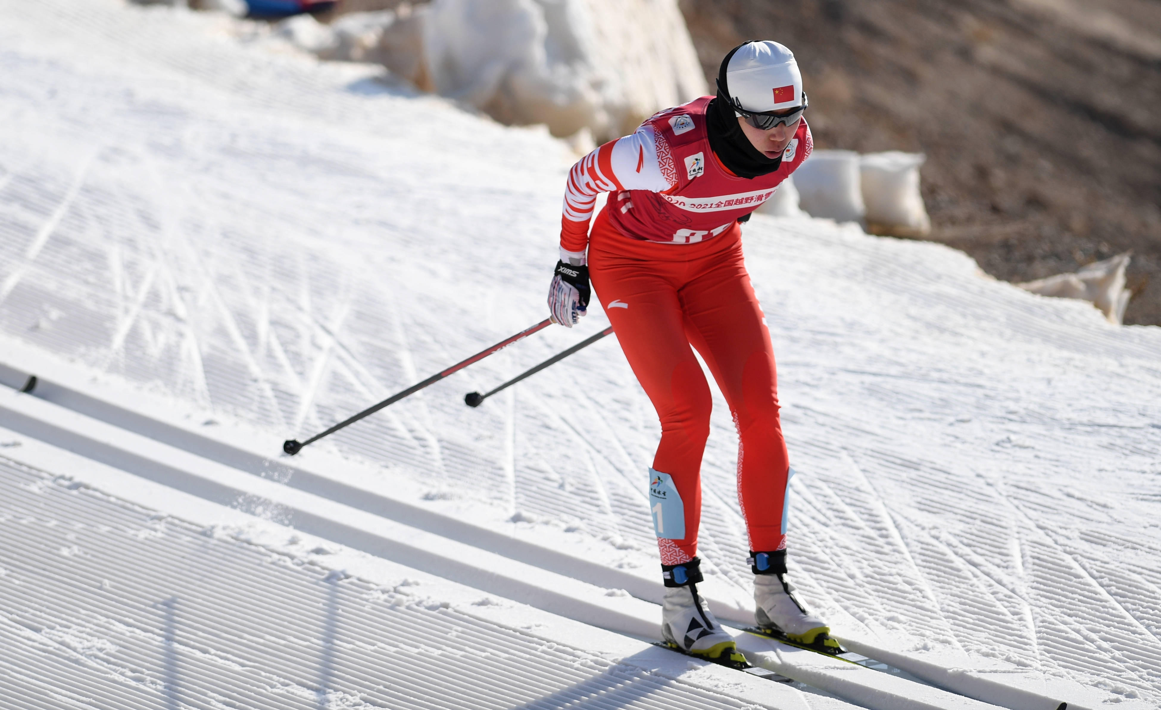 越野滑雪全國錦標賽女子10公里賽況