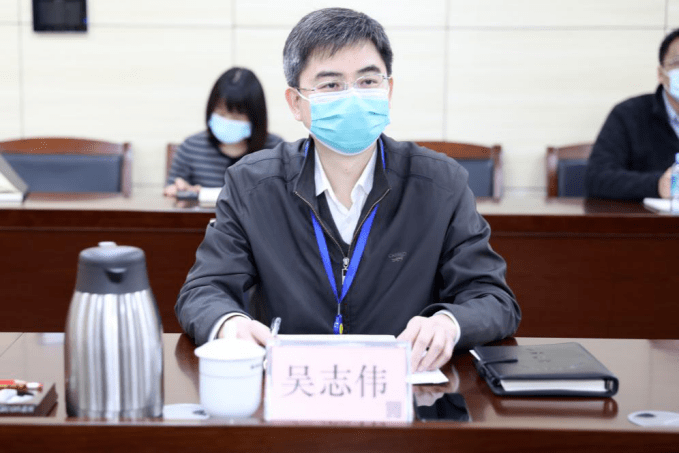 吴志伟与自治区民政厅领导一行座谈