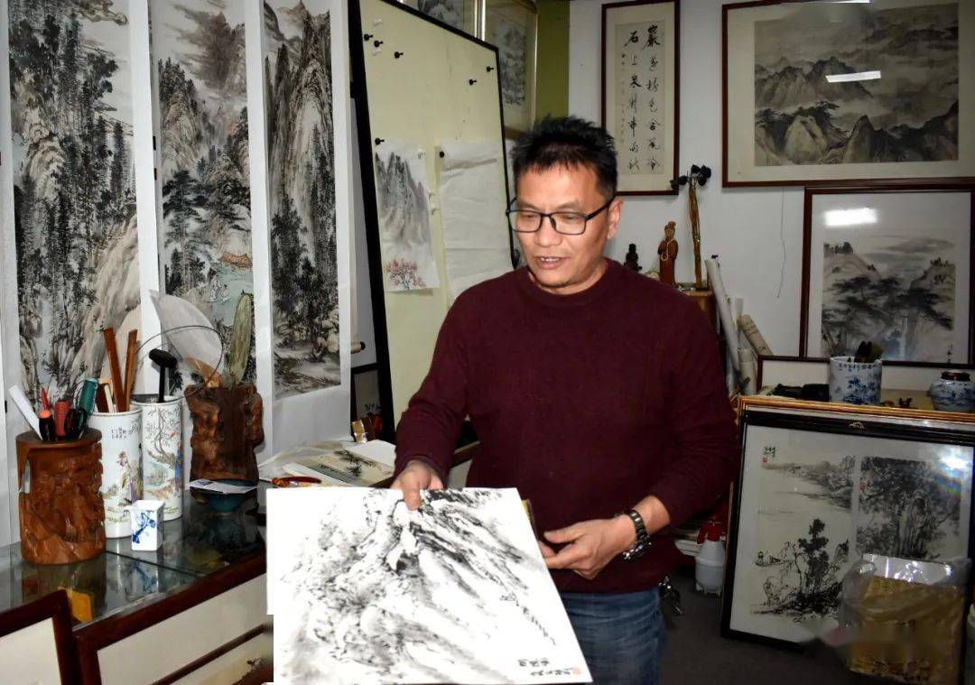 重磅推介李继刚山水画品读