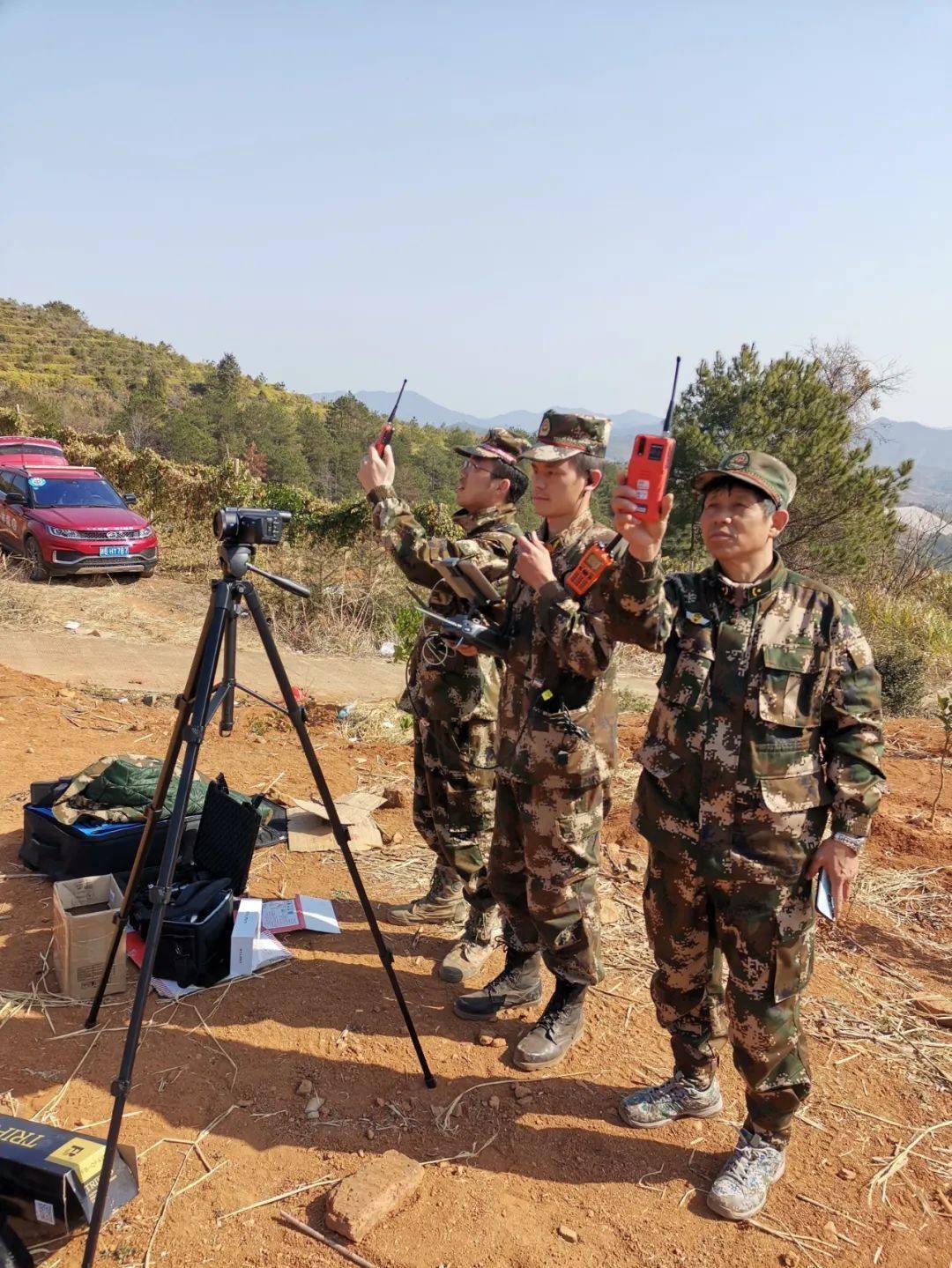 4g单兵图传系统向省厅指挥中心以实时传送的形式进行了现场图像传送