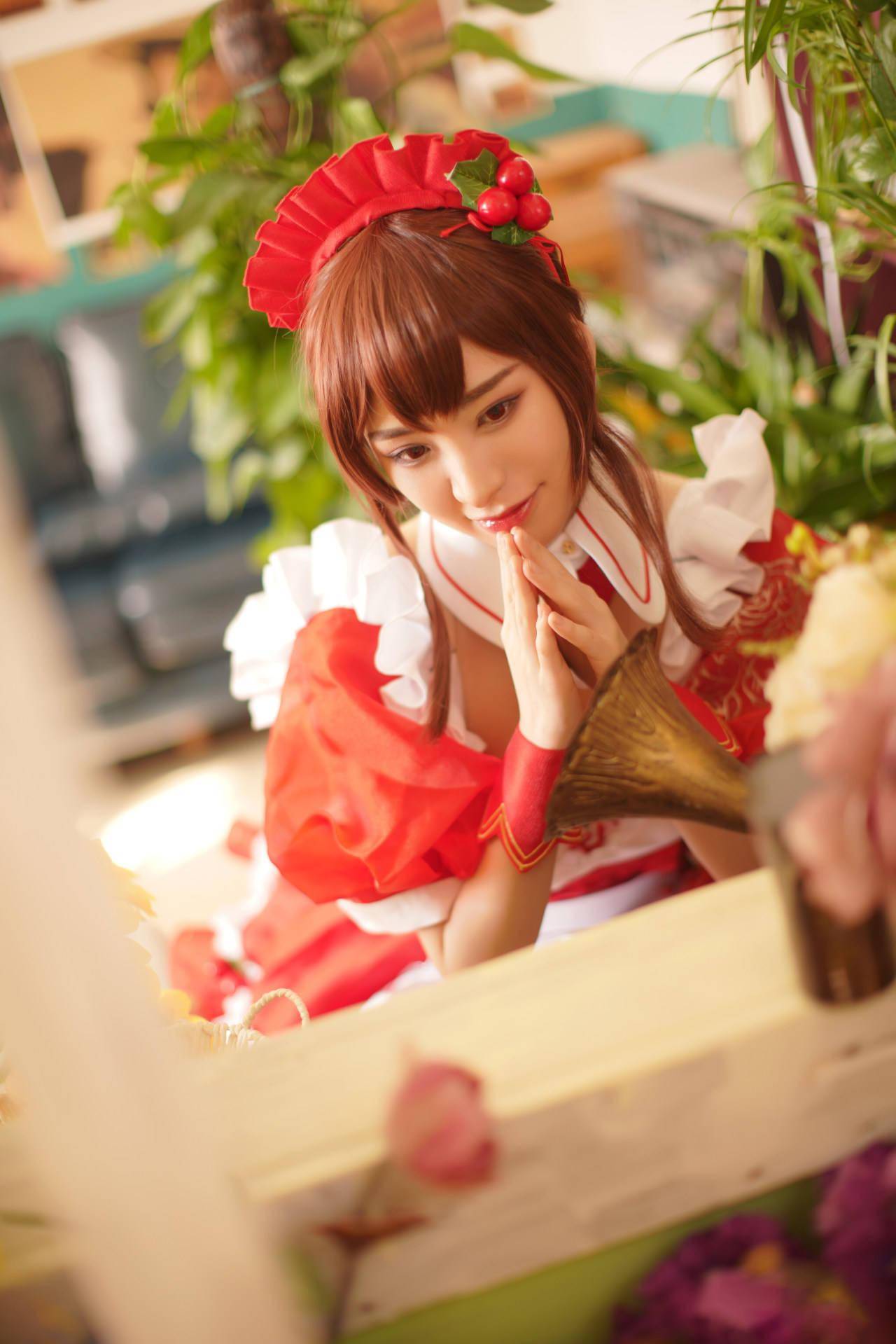 vsinger乐正绫cosplay