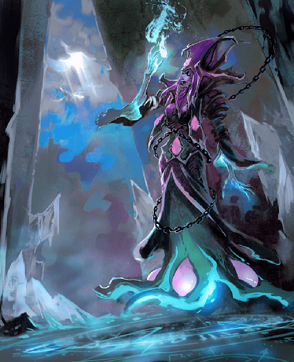 美丽长裙大铁链,魔兽著名的女装大佬——巫妖