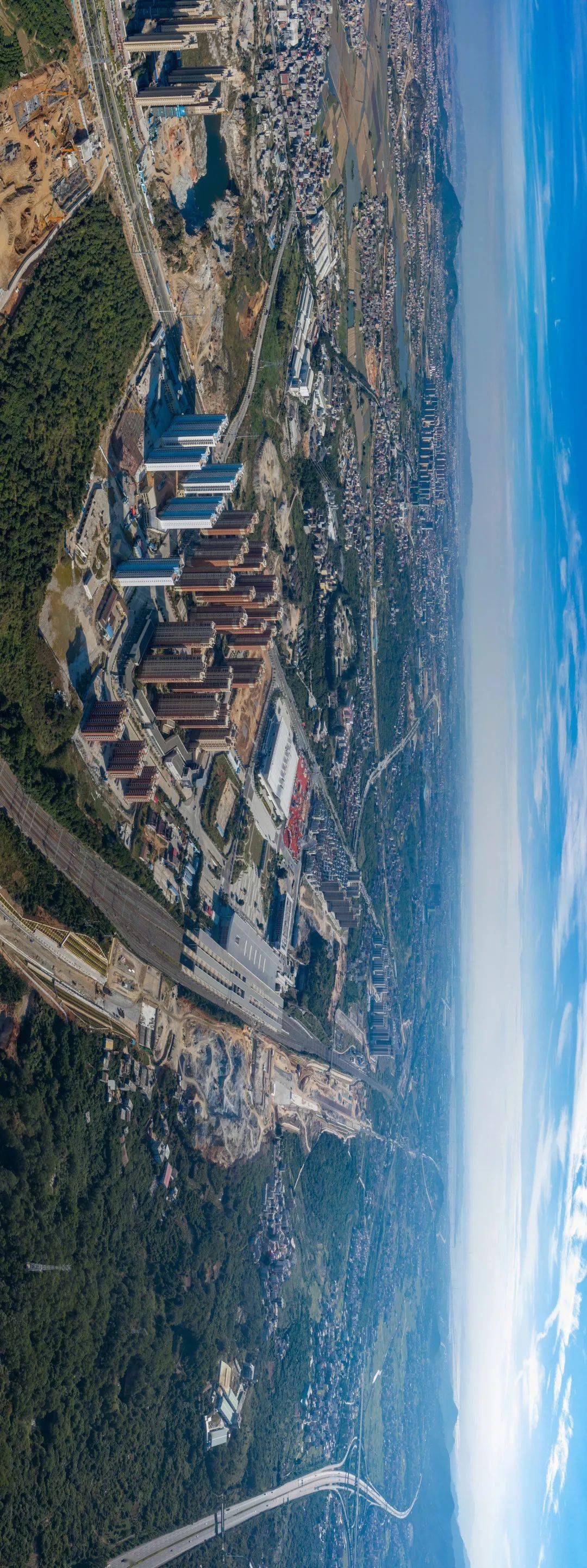 高铁新城启动区全景航拍城市建设日新月异今年,莆田计划新增公园绿地