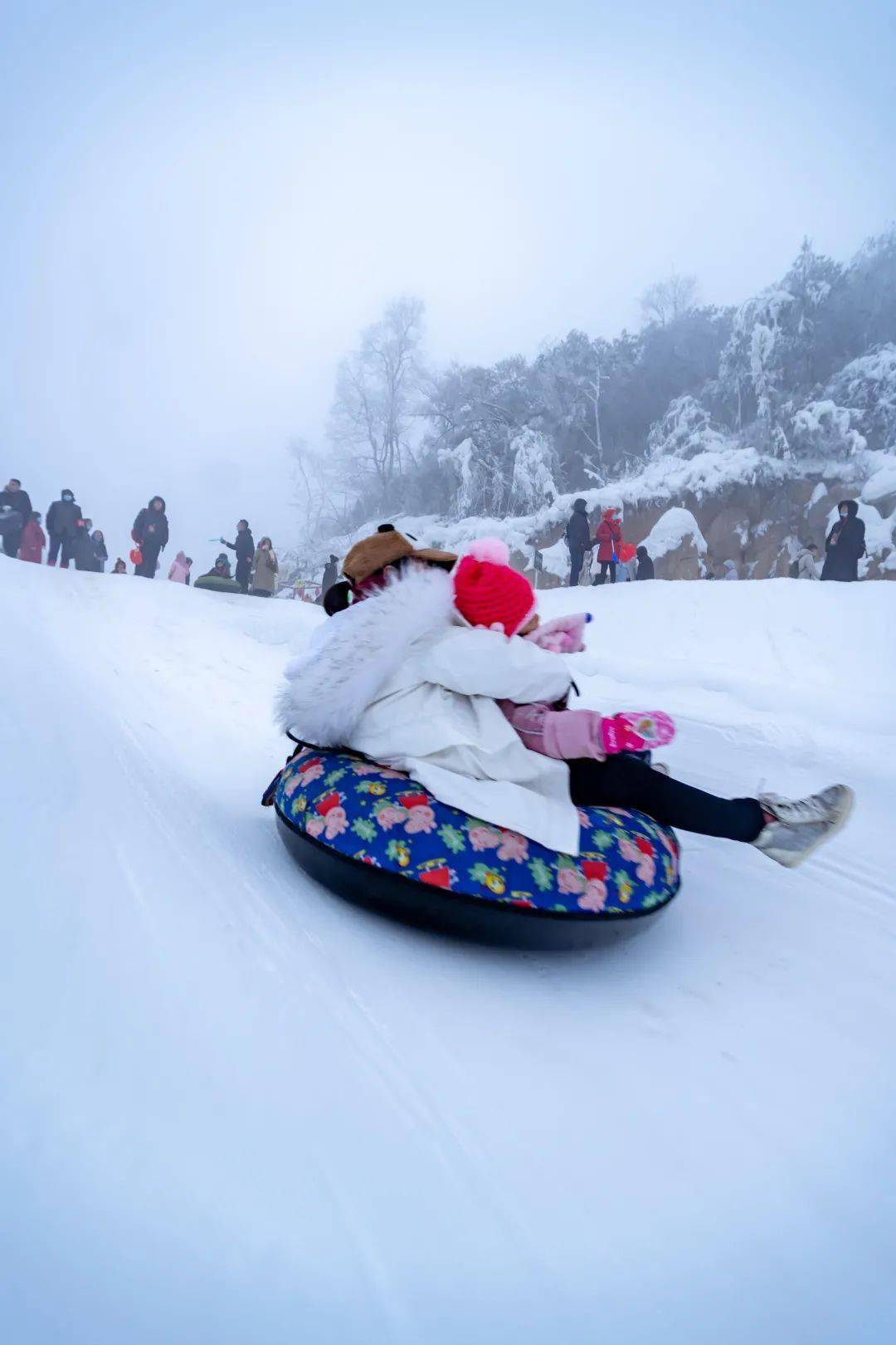 带孩子来九皇山玩雪啦:神兽出笼,家长请接招