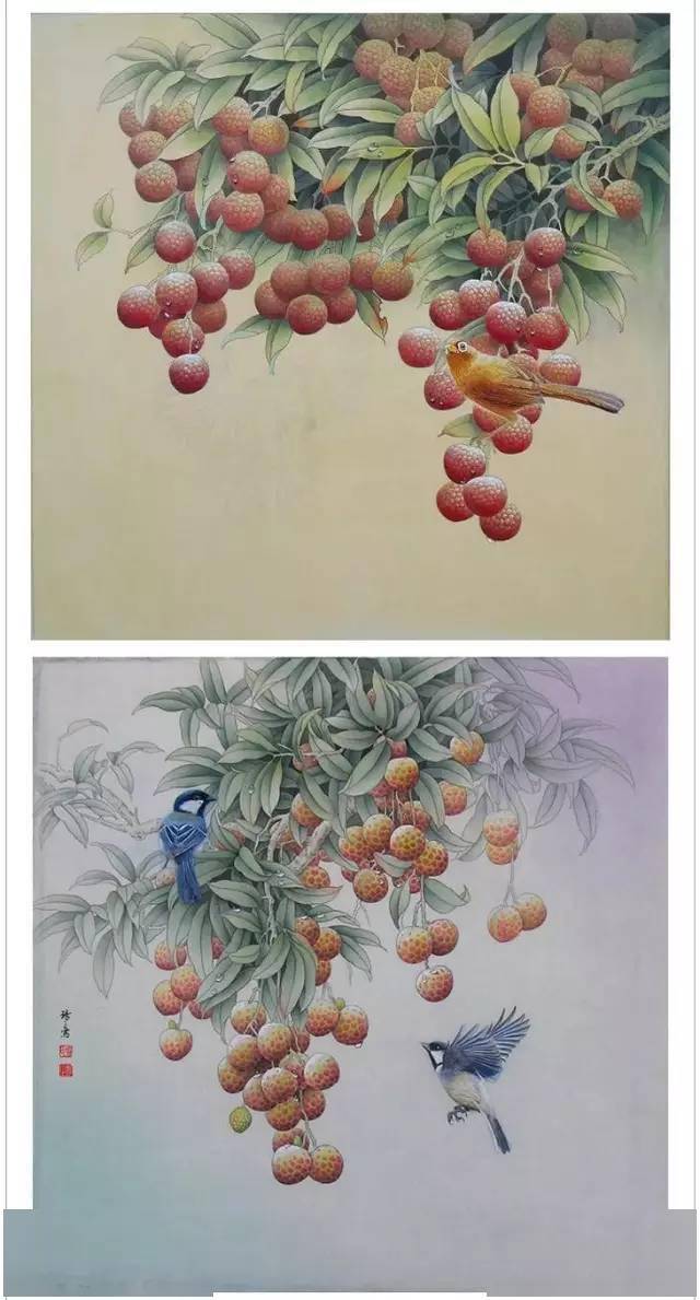 孙锡之工笔花鸟欣赏太美了不容错过