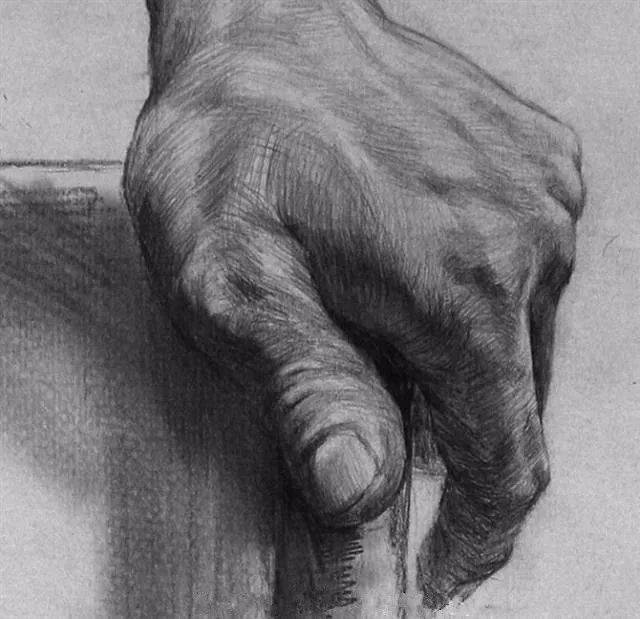 天津美院2021初试画手大师手部素描作品欣赏