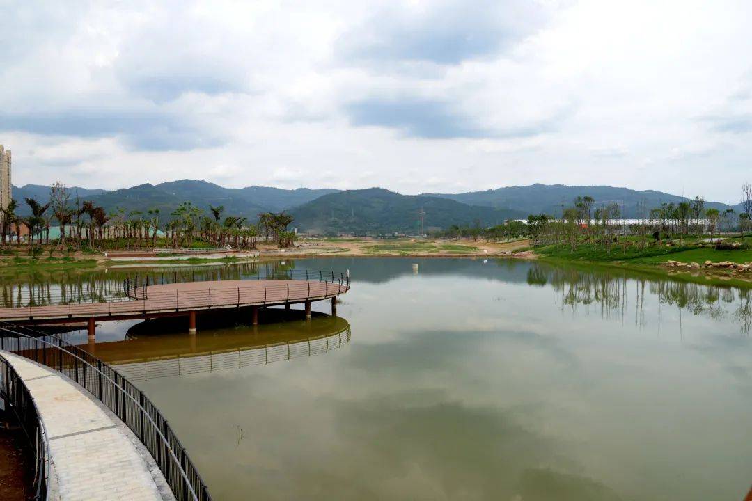 即将在春节开放来宝沱湿地公园金堂县一座备受瞩目的湿地公园坐拥沱江