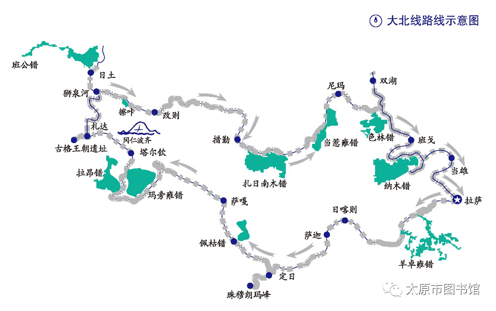 大北线,从藏西到藏北的一条路,介于游牧区和无人