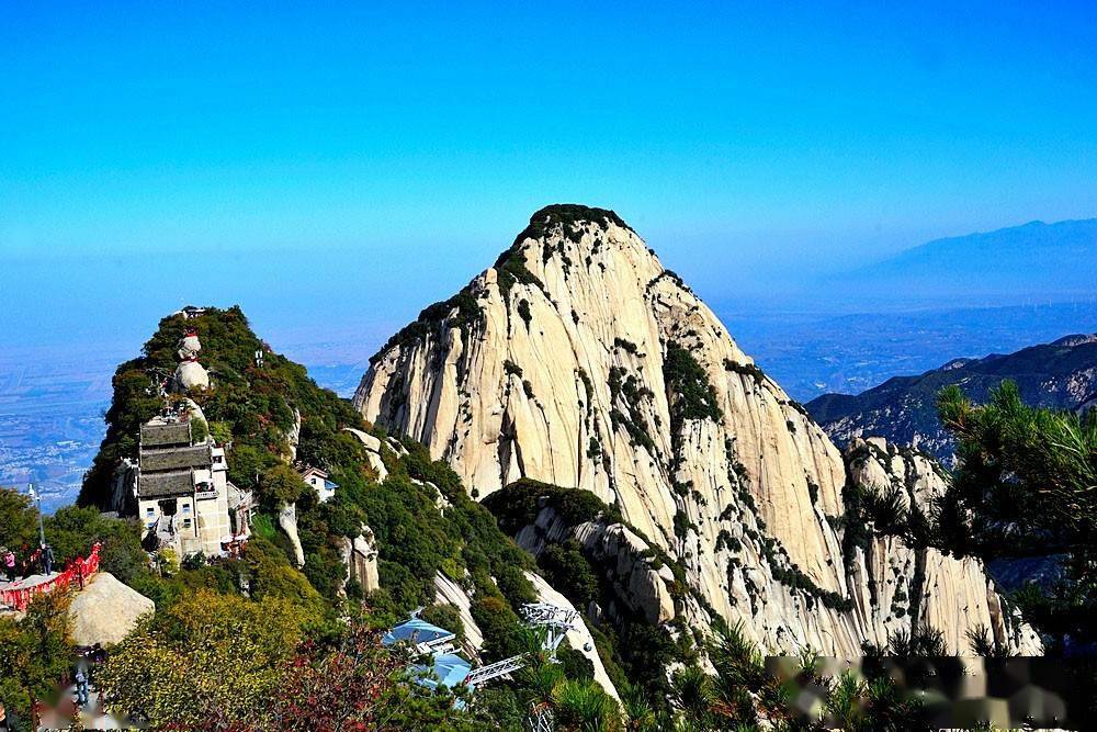 陝西行三上西嶽華山北峰天險