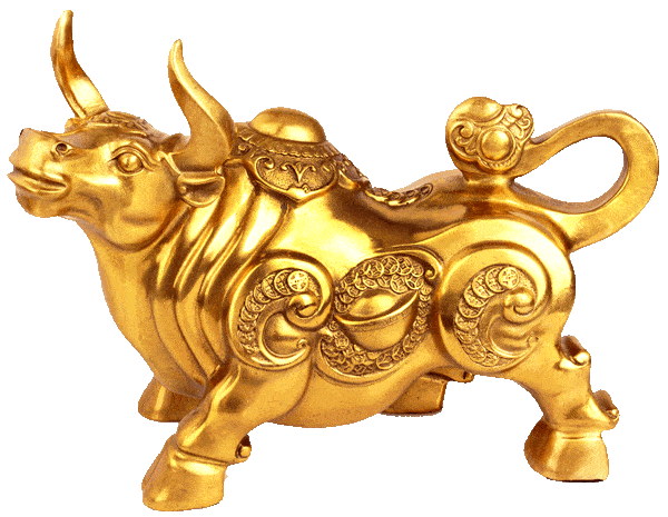 今天腊月十八送你18金牛图愿你2021牛来运转牛气冲天