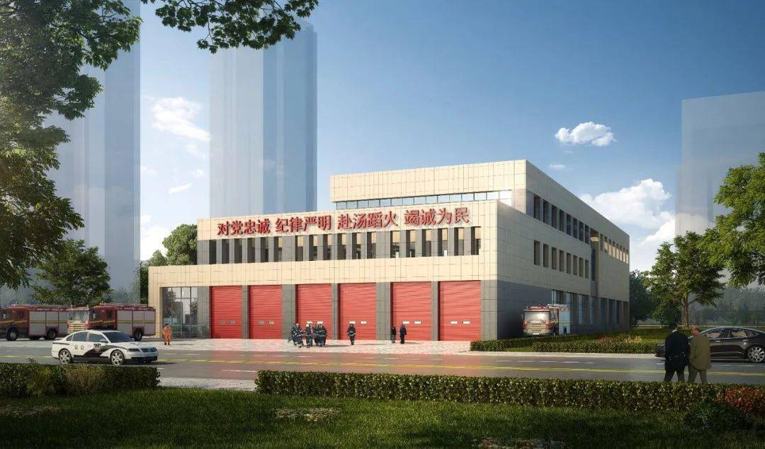 响螺湾消防站改造前后福建路消防站改造前后滨海新区消防救援支队下辖