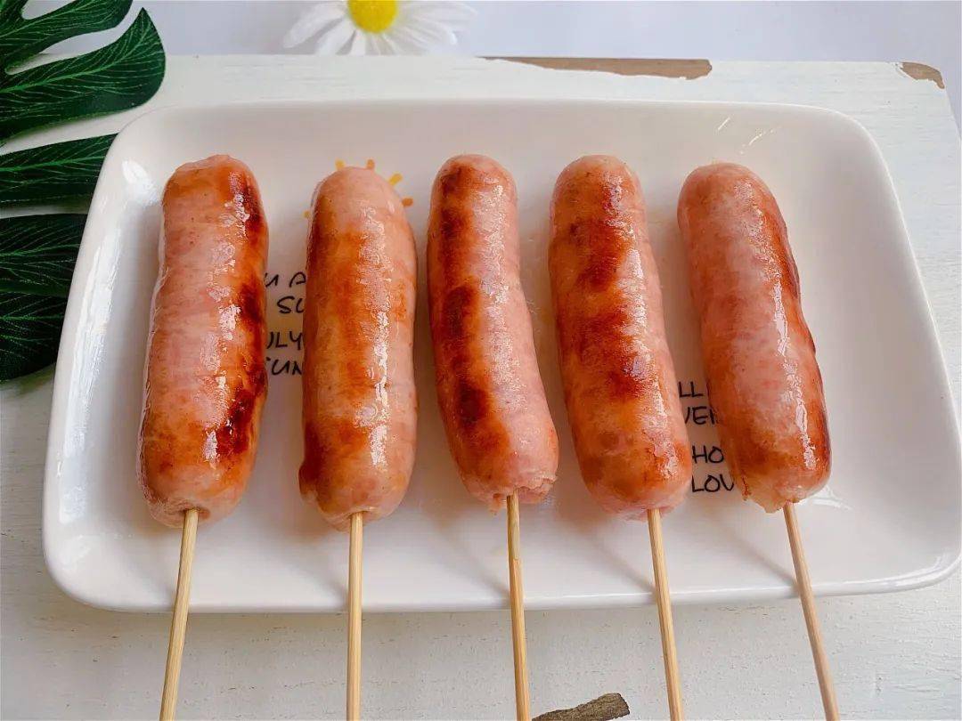 自制q弹爆汁脆皮肠皮脆肉嫩爆好吃