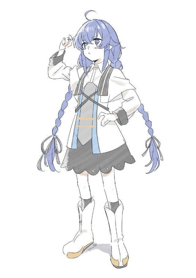 平山宽菜公开为无职转生中的洛琪希绘制的画像