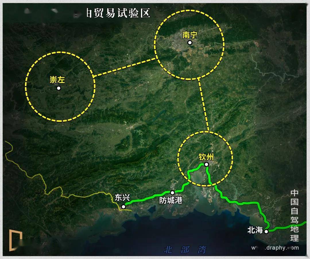 太酷了這將是中國最長的海岸線國道中國自駕地理