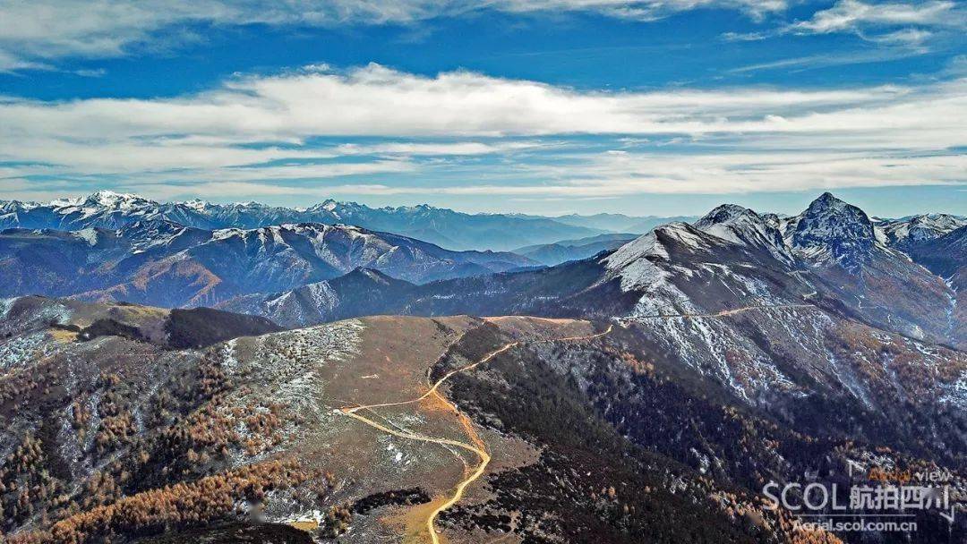 航拍凉山木里太美了小编我好想