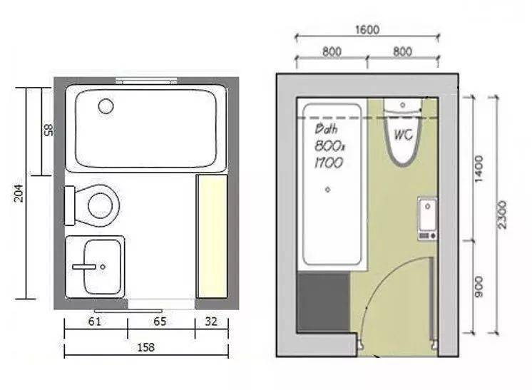 卫生间小只能塞下马桶这样做3㎡变8㎡