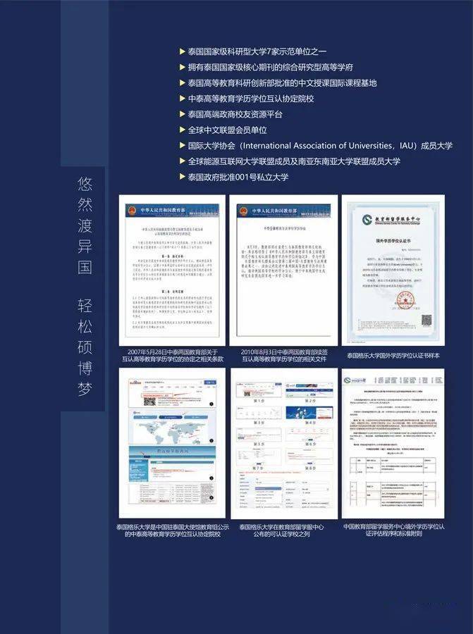 泰国格乐大学2021年教师留学攻读硕博招生简章