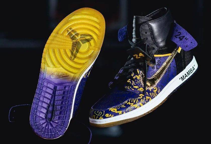 纪念科比这款airjordan1谁看了不心动太惊艳了